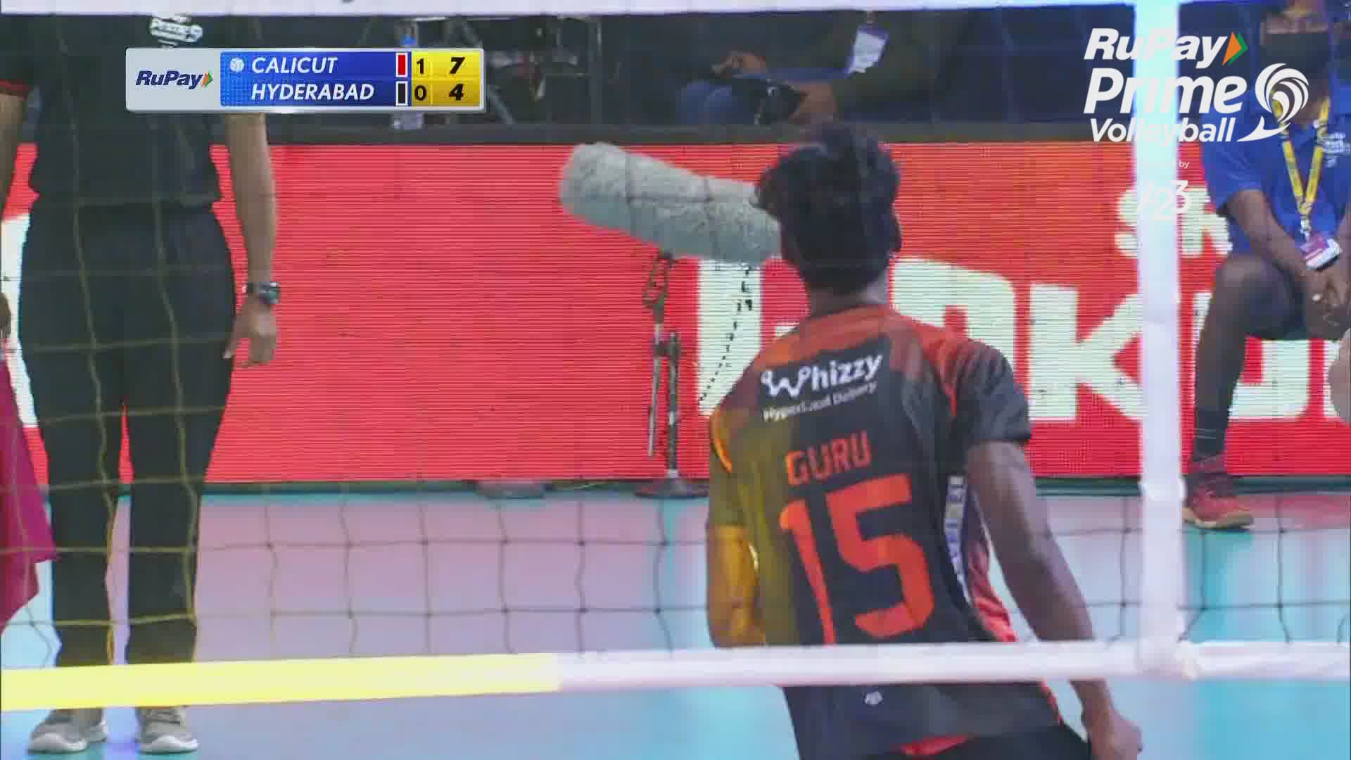 Watch Ajith Lal Fails To Return Guru's Back Attack Spike from Prime