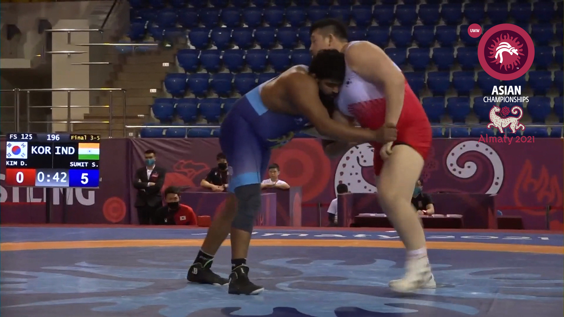 Watch Asian Olympic Qualifying 21 Wrestling Tournament Matches
