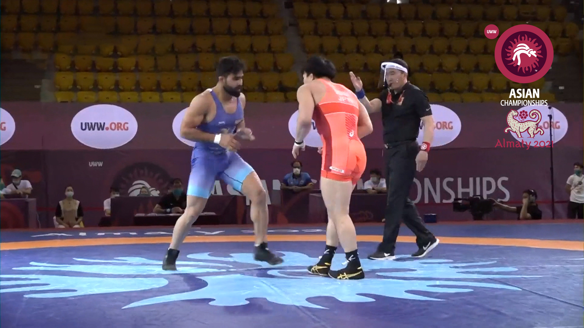 Watch Asian Olympic Qualifying 21 Wrestling Tournament Matches