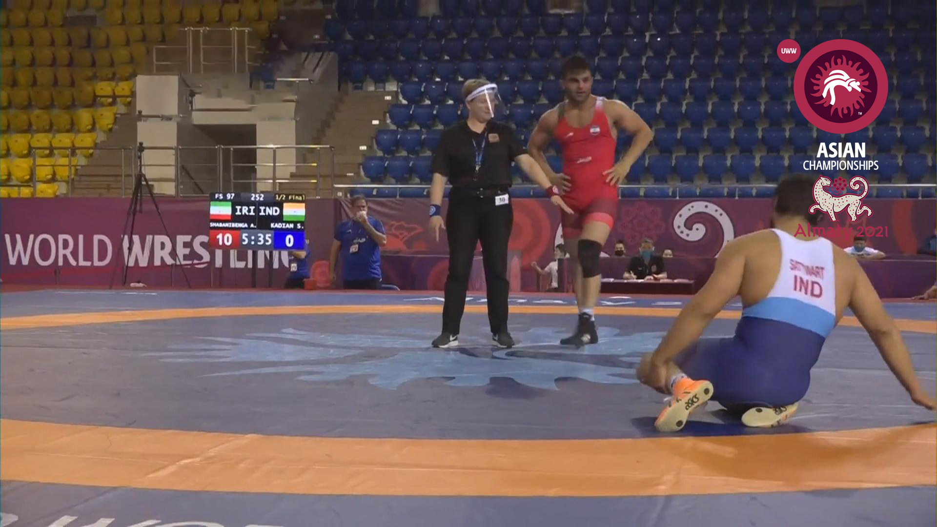 Watch Asian Olympic Qualifying 2021 Wrestling Tournament Matches