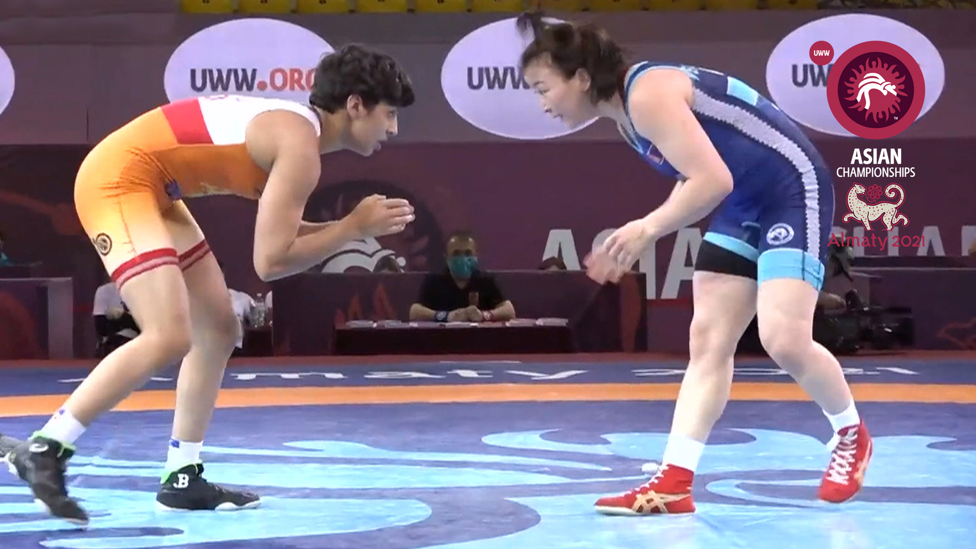 Watch Asian Olympic Qualifying 2021 Wrestling Tournament Matches