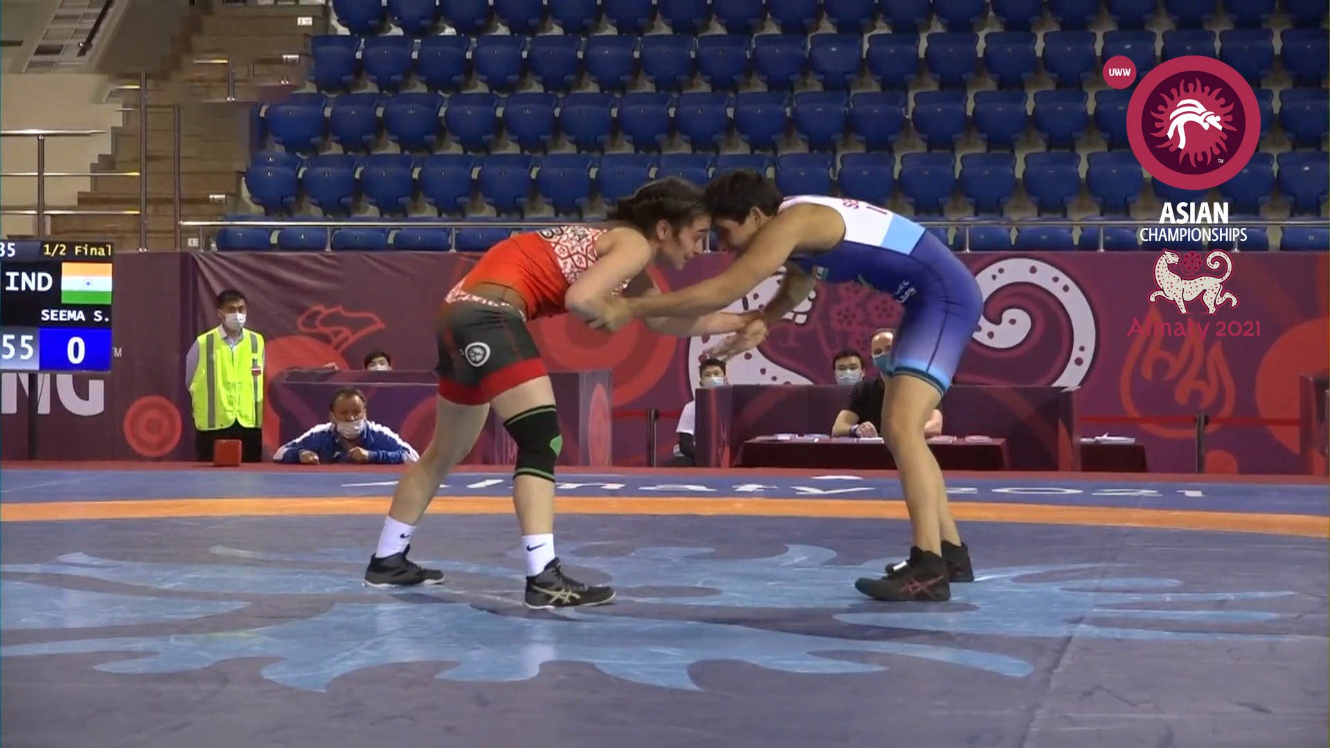 Watch Asian Championship 2021 Wrestling Tournament Matches Streaming