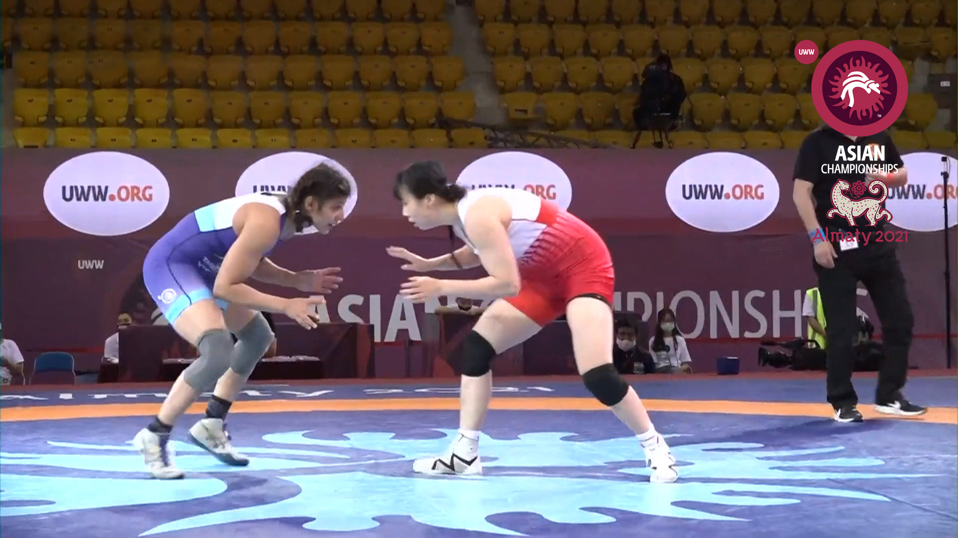 Watch Asian Olympic Qualifying 2021 Wrestling Tournament Matches