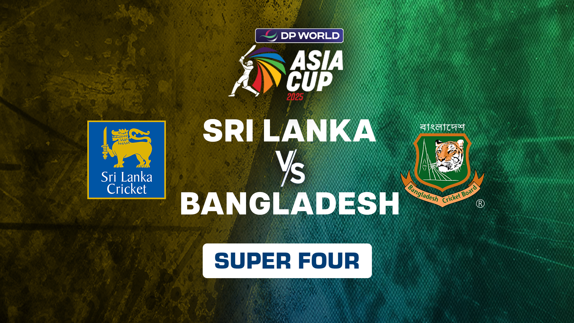 Super Four - Sri lanka vs Bangladesh - ACC Asia Cup 2025 Live Score, Preview & Highlights | Sony LIV