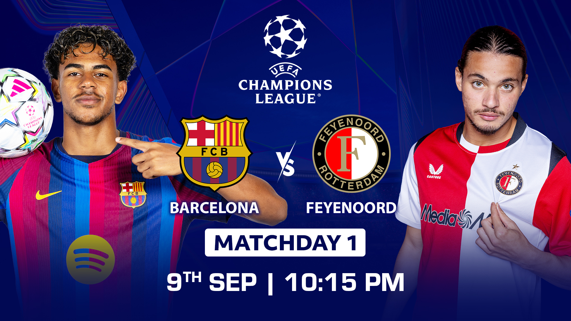 DỰ ĐO&Aacute;N tỷ số Barca vs Feyenoord 23h45 ng&agrave;y 9/9 - Nhận định b&oacute;ng đ&aacute; Champions League h&ocirc;m nay
