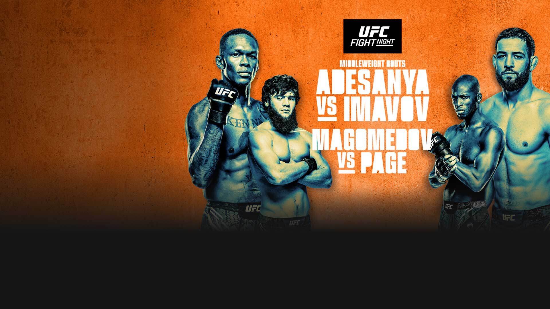 UFC Fight Night - Adesanya vs Imavov